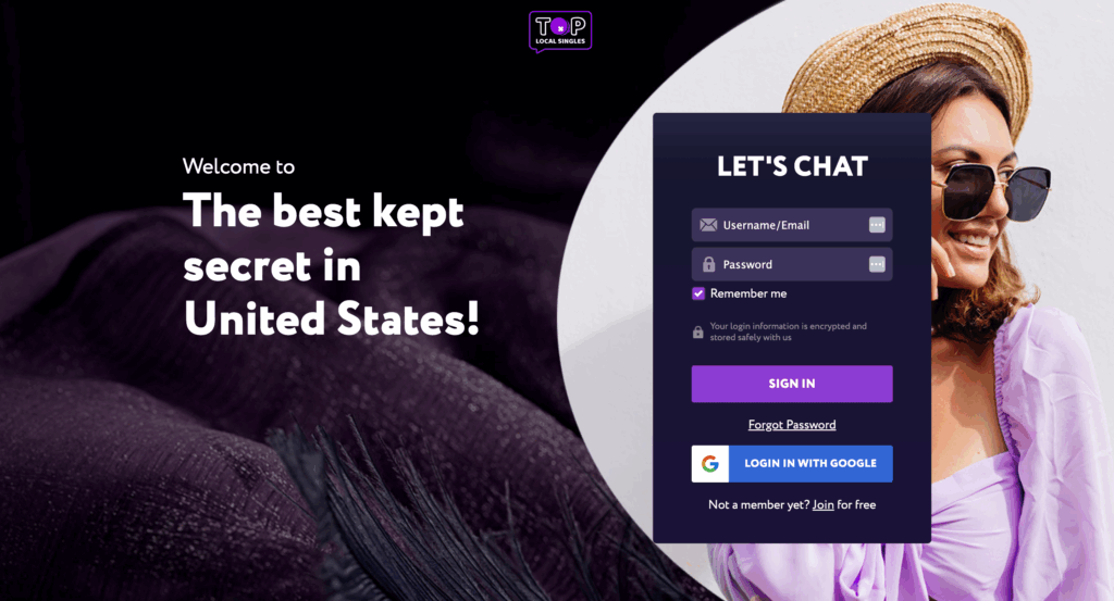 TopLocalSingles site